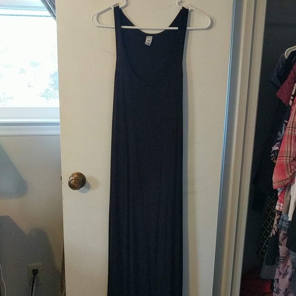 Old Navy Black Maxi Dress